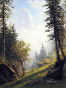 Albert Bierstadt Werke - Unter den Berner Alpen Albert Bier